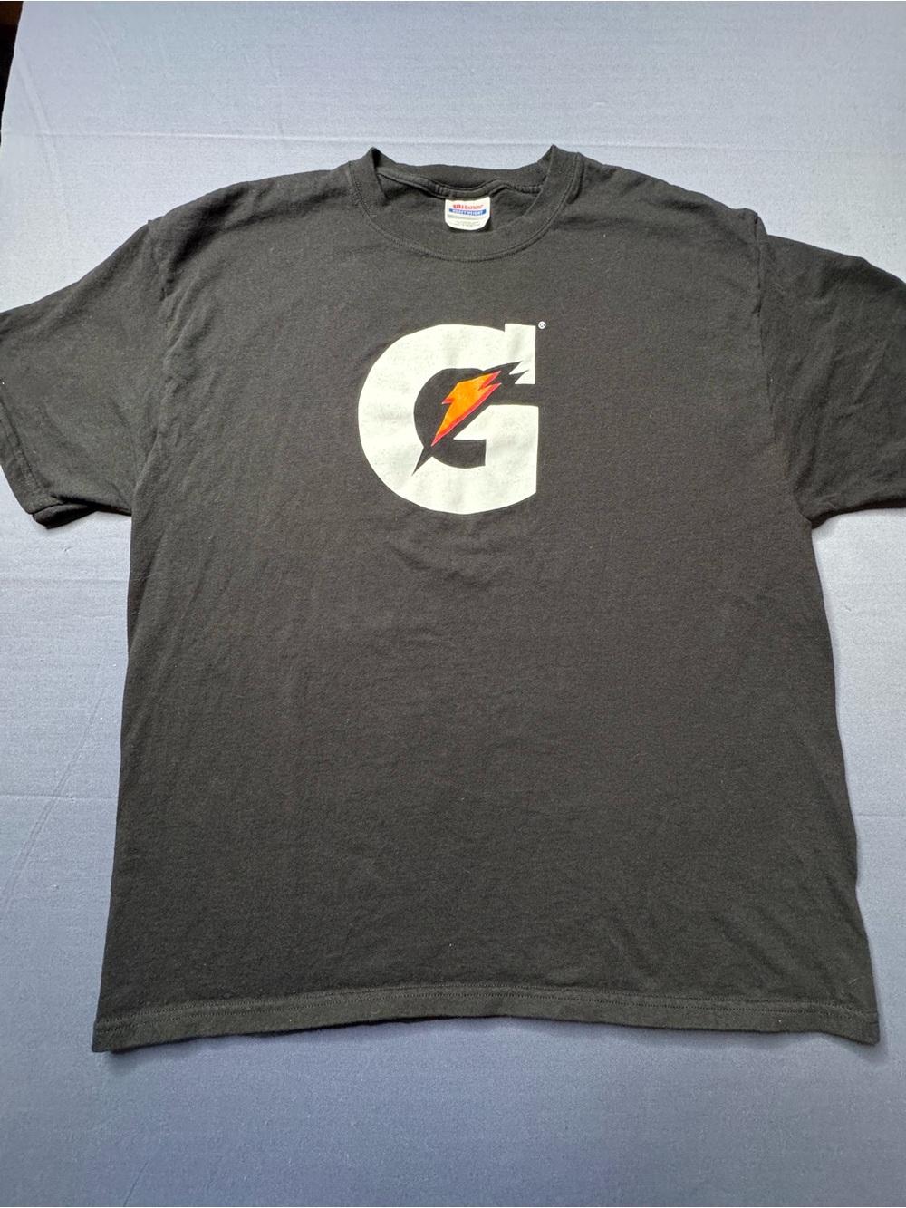 Vintage Y2K Gatorade Sports Drink Black T Shirt XL #1258